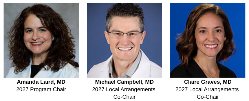 headshots of 2027 Annual Meeting leaders