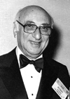 cropped headshot of Leonard Rosoff in black and white